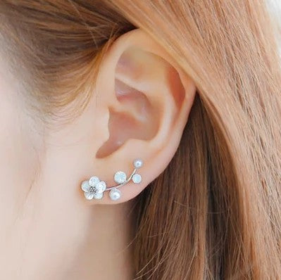 2020 New Crystal Flower Drop Earrings