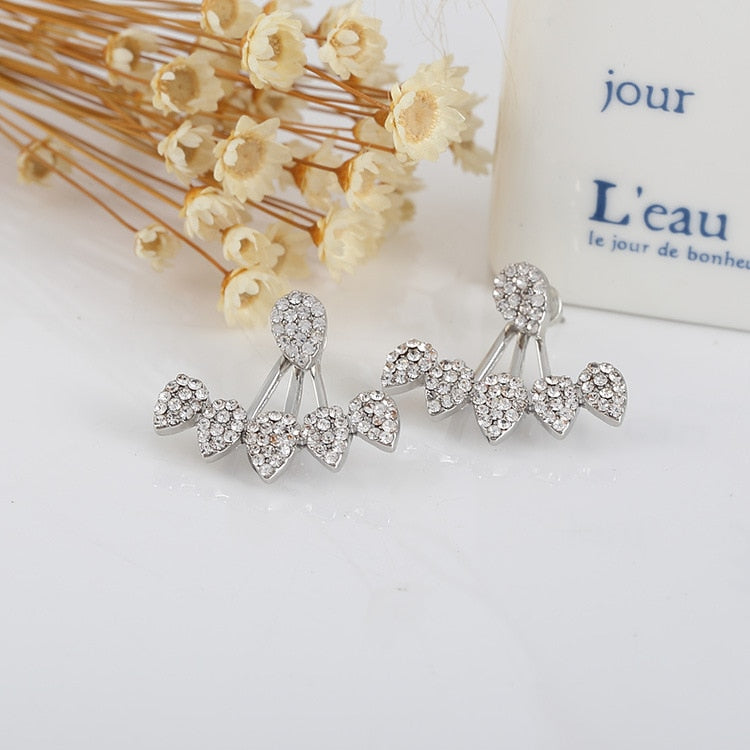 2020 New Crystal Flower Drop Earrings