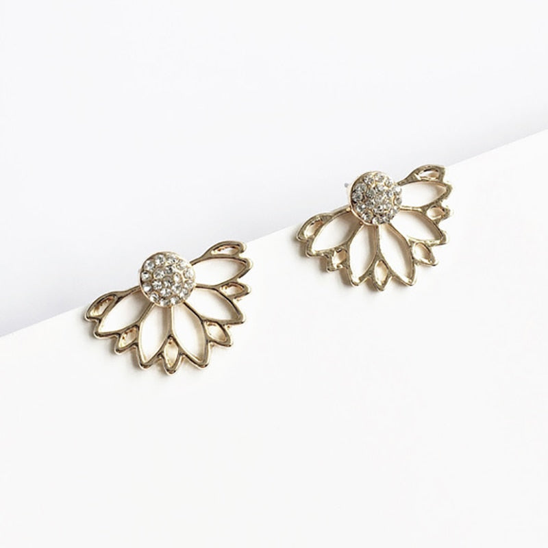 2020 New Crystal Flower Drop Earrings