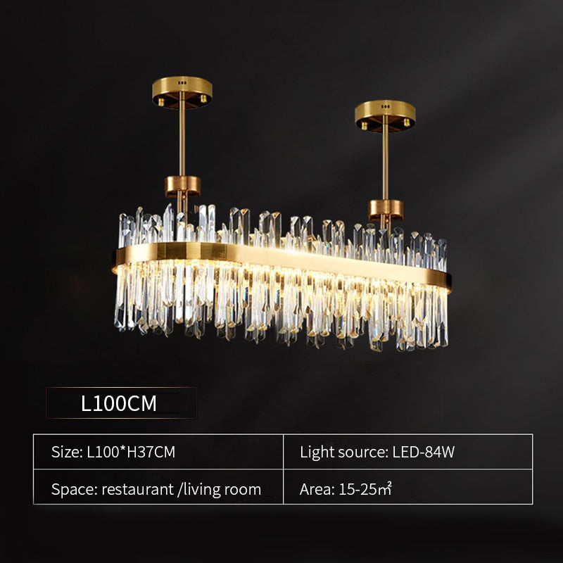 FKL Modern Luxury Crystal Chandelier