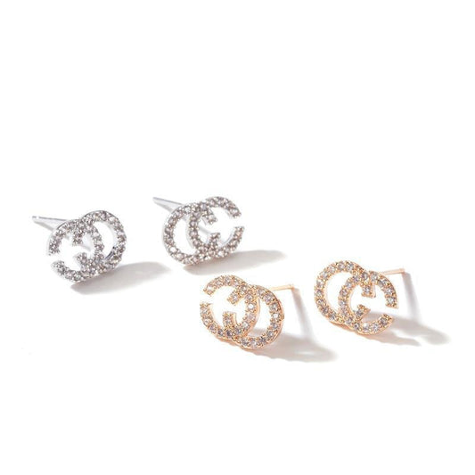 Fashion Letter CC Earrings for Women