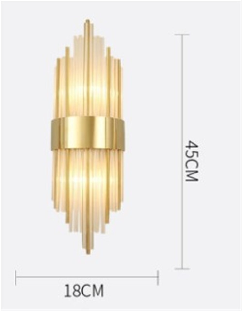 Crystal Wall Lamp Light Luxury