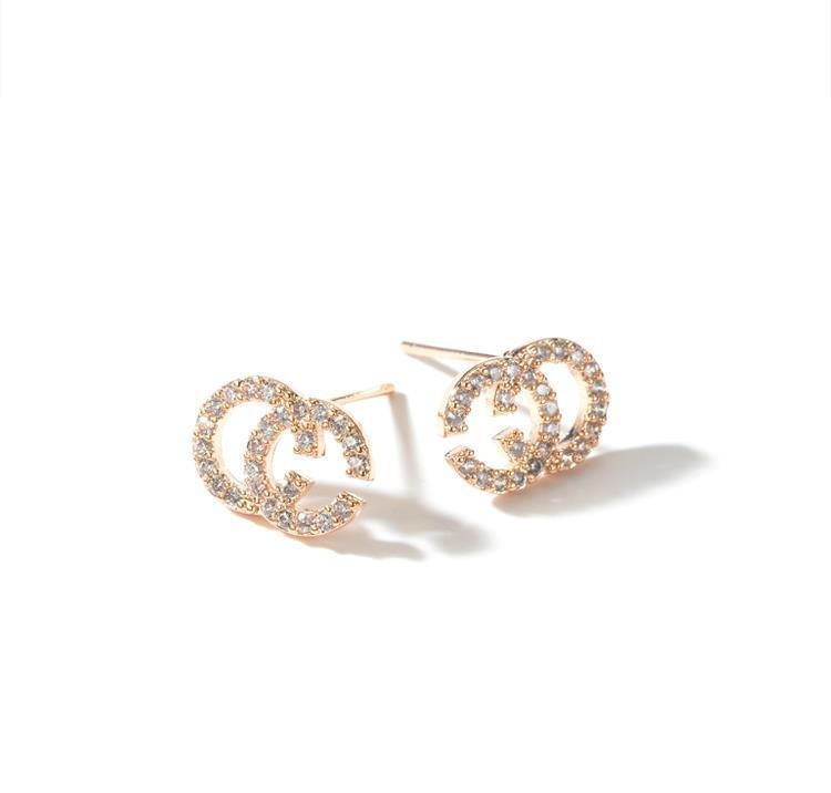 Fashion Letter CC Earrings for Women